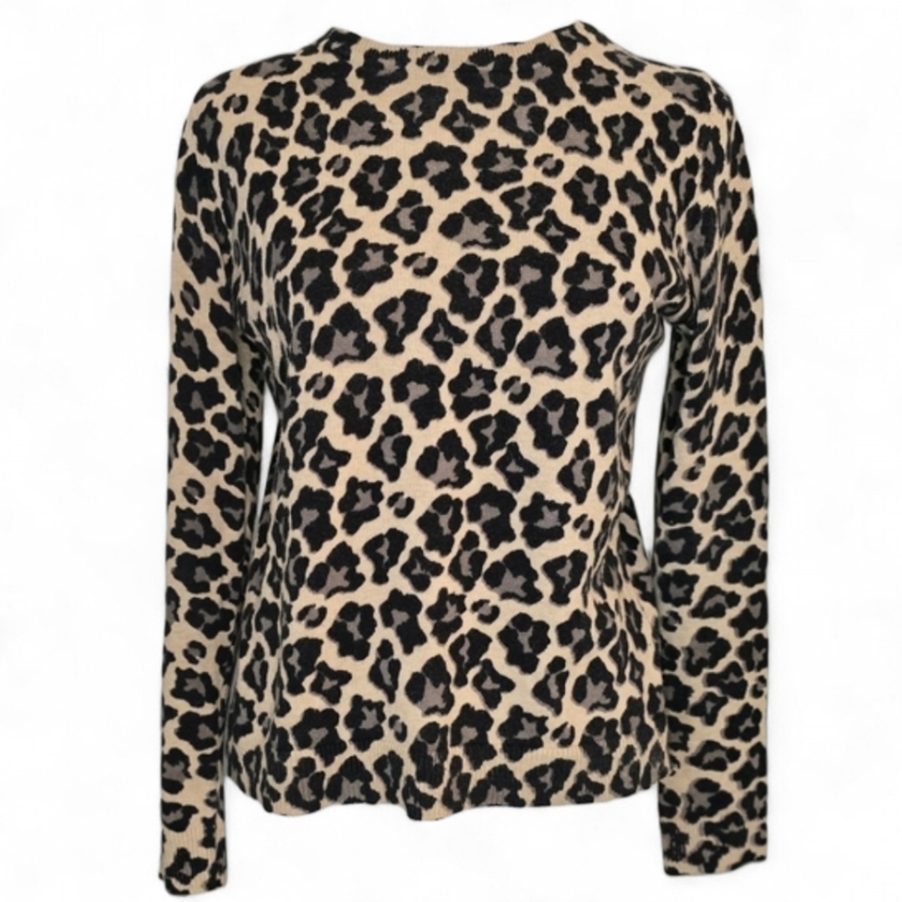 Liz Claiborne‎ Animal Print Sweater Size Small